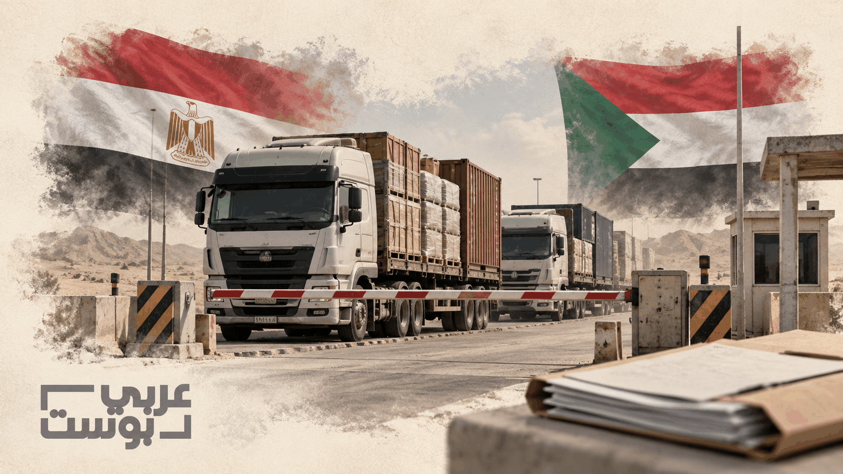 تعثر التجارة بين مصر والسودان.. مخاوف أمنية وقيود استيراد تهدد تدفق البضائع وتحركات لاحتواء الأزمة
