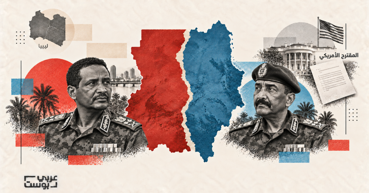 خريطة النفوذ في السودان تنقسم إلى شرق-غرب.. الجيش يحذر من “النموذج الليبي” ويقاوم المقترح الأمريكي للحل